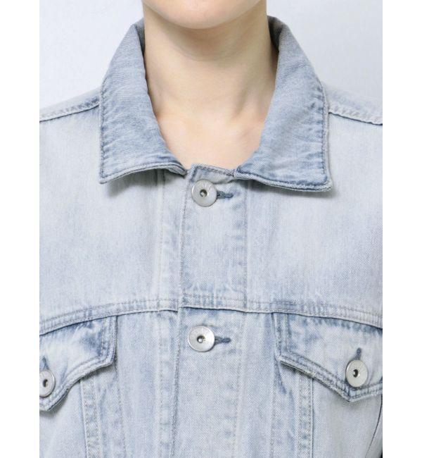 GYDA「UNDER SLEEVEラインデニムGジャン」|ブルゾン・スタジャン|