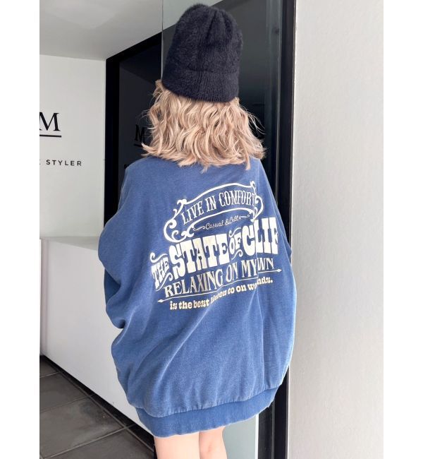 GYDA「THE STATE OF CALIFドルマンスウェットトップス」|スウェット・ジャージ|