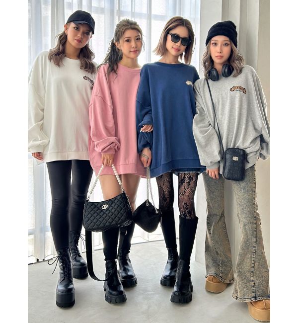 GYDA「THE STATE OF CALIFドルマンスウェットトップス」|スウェット・ジャージ|