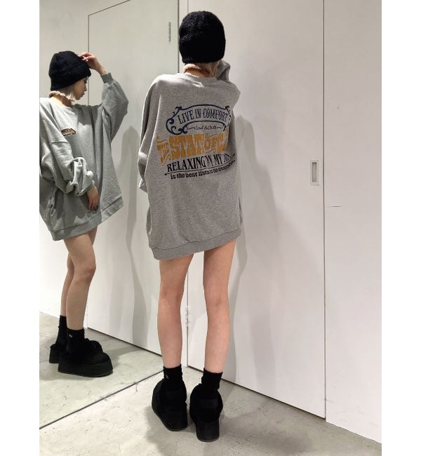 GYDA「THE STATE OF CALIFドルマンスウェットトップス」|スウェット・ジャージ|