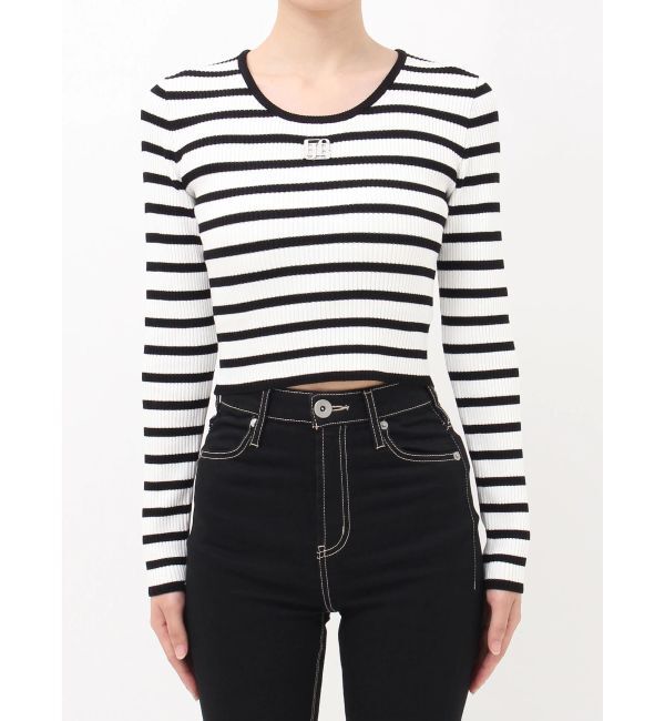 GYDA「GYGYプレートニットトップス」|ニット・セーター|