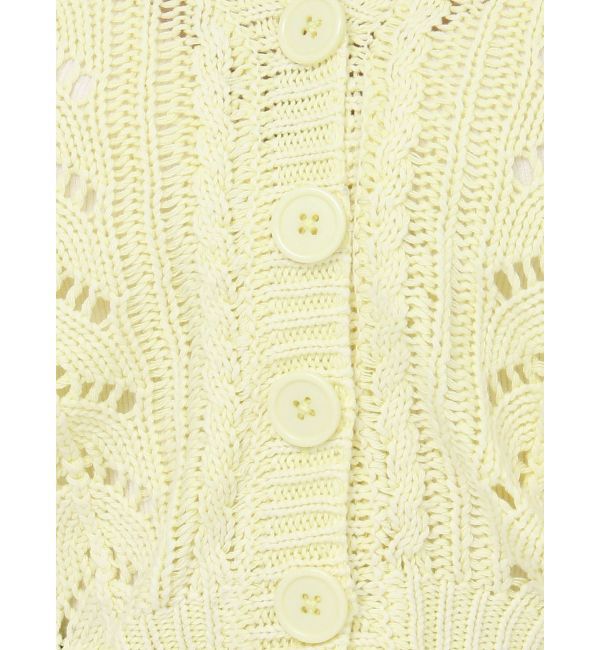 GYDA「2WAYメッシュブリーチニットトップス」|ニット・セーター|