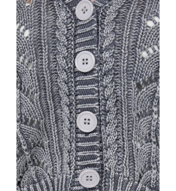 GYDA「2WAYメッシュブリーチニットトップス」|ニット・セーター|