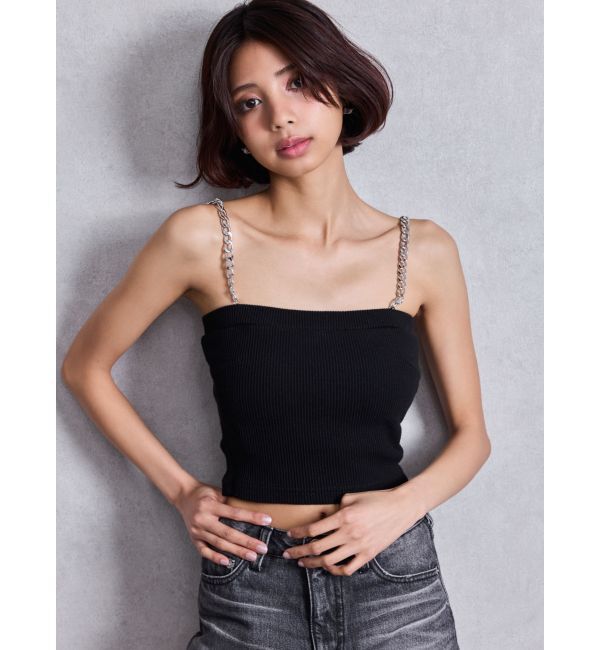 GYDA「chainストラップテレコビスチェ」|その他|