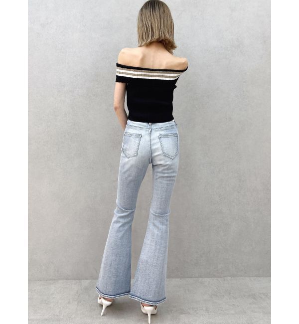 GYDA「SymmetryGYDAオフショルニットトップス」|ニット・セーター|