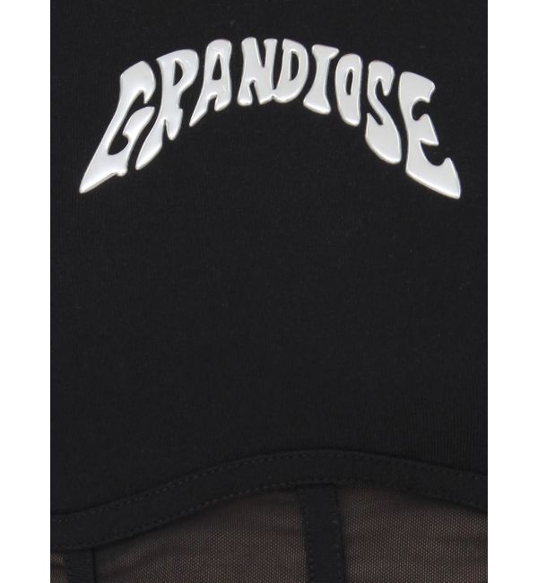 GYDA「GRANDIOSEコルセットデザインTシャツ」|Tシャツ・カットソー|