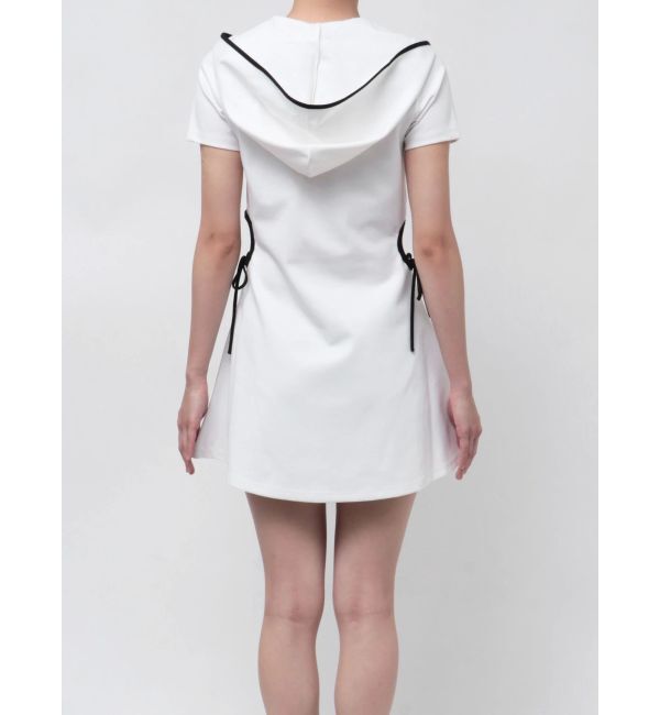 GYDA「GD SIDE OPENパーカーワンピース」|ワンピース|