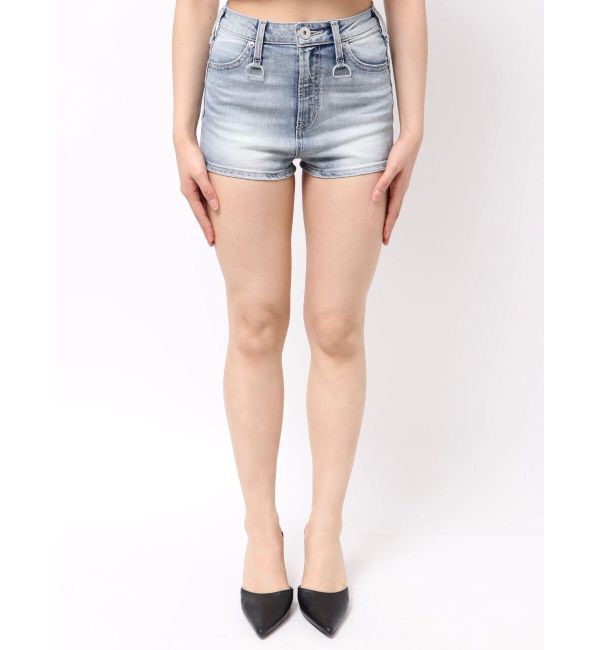 GYDA「ハイウエストdetachableスキニーデニムパンツ」|デニム|