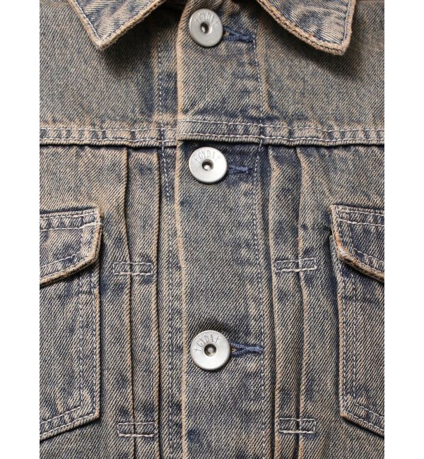 GYDA「STUPID RICH bijouデニムショートGジャン」|その他|