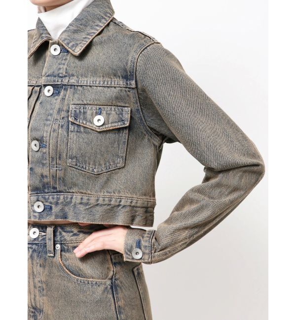 GYDA「STUPID RICH bijouデニムショートGジャン」|その他|