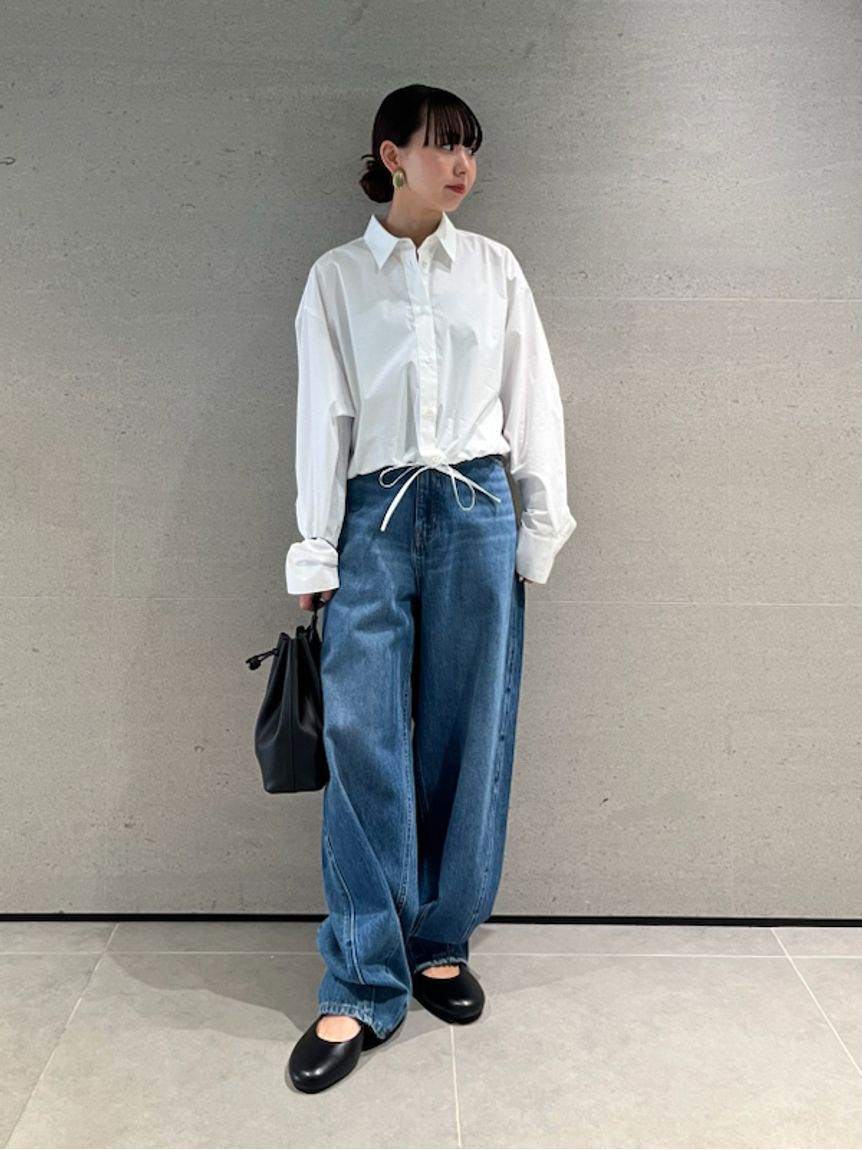 Mila Owen「ウエストゴムカーヴィデニム【ウォッシャブル】」|デニム|