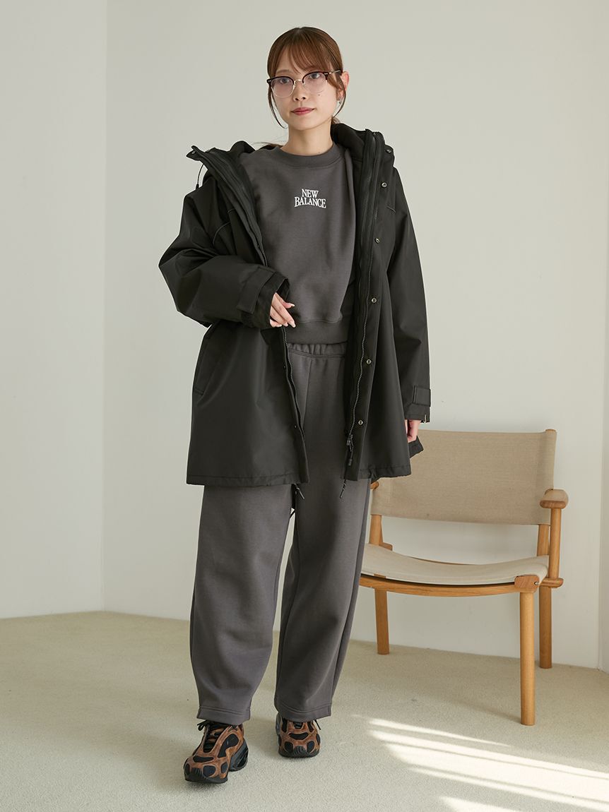 NEW BALANCE 「【New Balance for emmi】リニアヘリテージフリースバレルパンツ」|チノ|