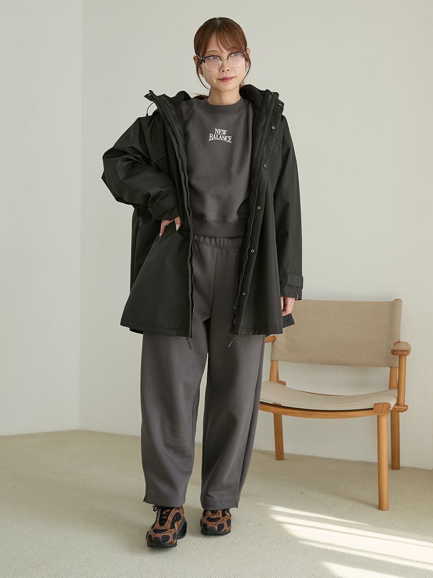 NEW BALANCE 「【New Balance for emmi】リニアヘリテージフリースバレルパンツ」|チノ|
