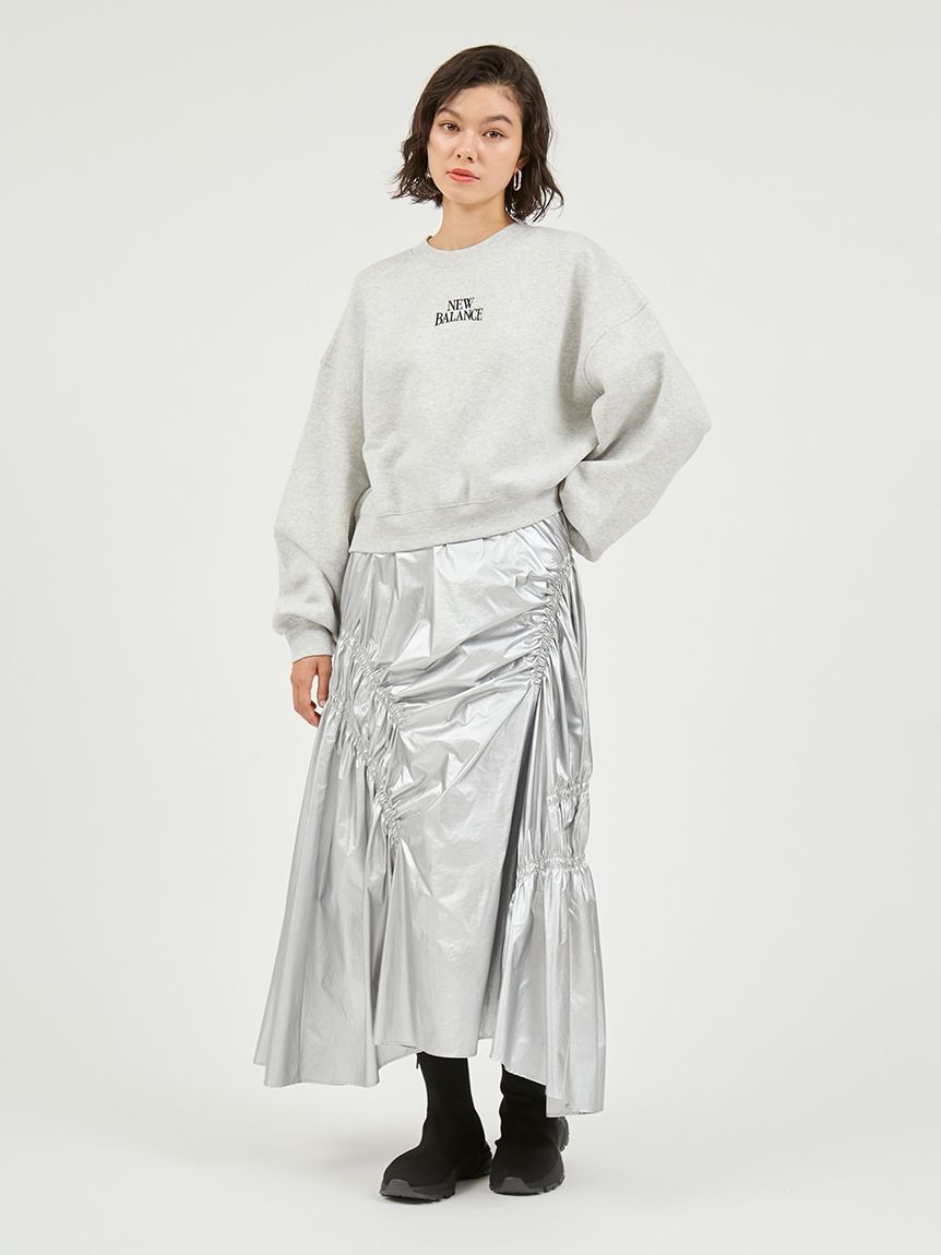 NEW BALANCE 「【New Balance for emmi】リニアヘリテージフリースクルー」|スウェット・ジャージ|