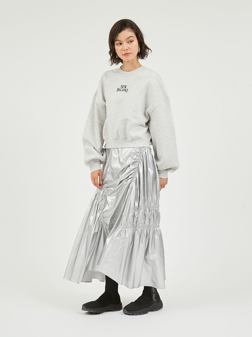 NEW BALANCE 「【New Balance for emmi】リニアヘリテージフリースクルー」|スウェット・ジャージ|