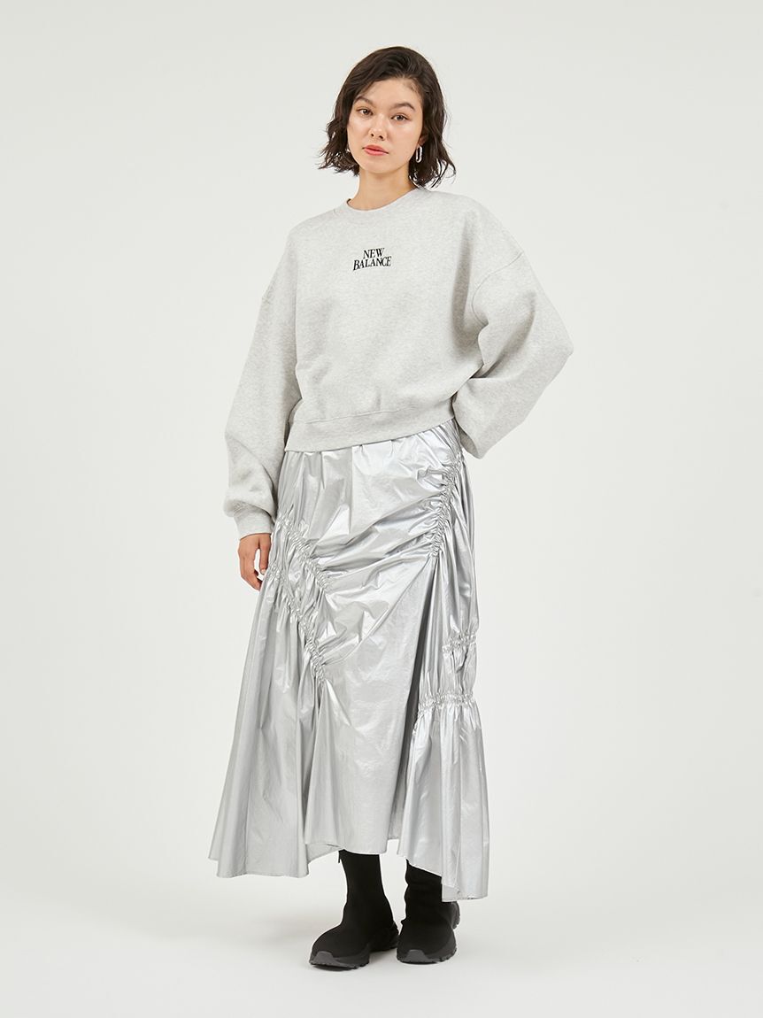 NEW BALANCE 「【New Balance for emmi】リニアヘリテージフリースクルー」|スウェット・ジャージ|