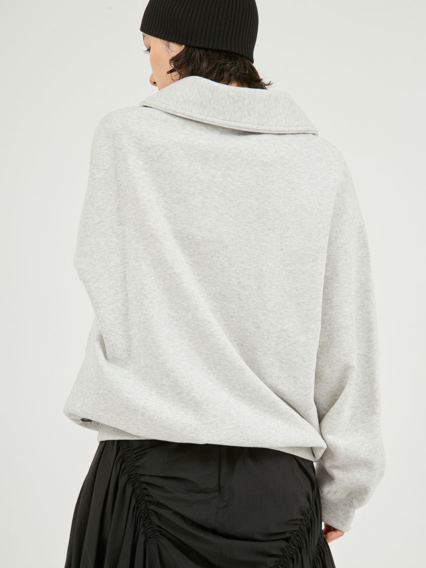 NEW BALANCE 「【New Balance for emmi】リニアヘリテージフリースハーフジップ」|スウェット・ジャージ|