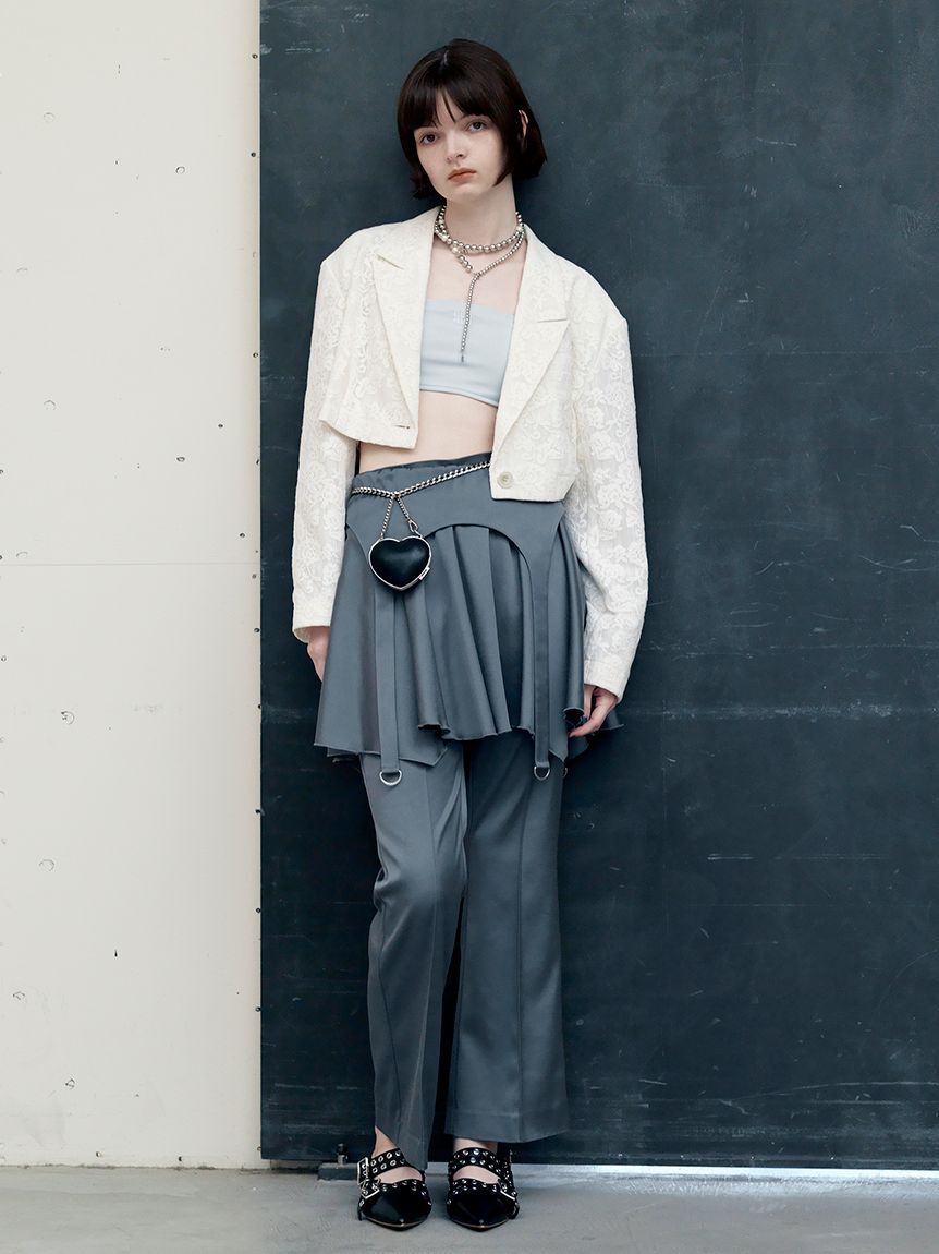 FURFUR「クロスストラップアイレットシューズ」|サンダル|