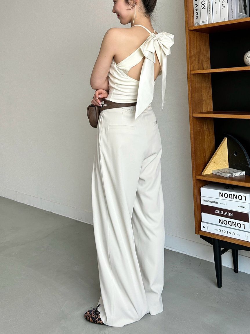 LILY BROWN Lingerie「【LILY BROWN Lingerie】バックリボンボディスーツ」|キャミソール|