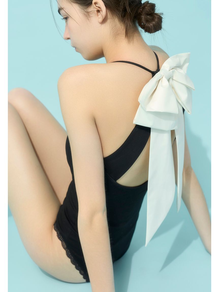 LILY BROWN Lingerie「【LILY BROWN Lingerie】バックリボンボディスーツ」|キャミソール|