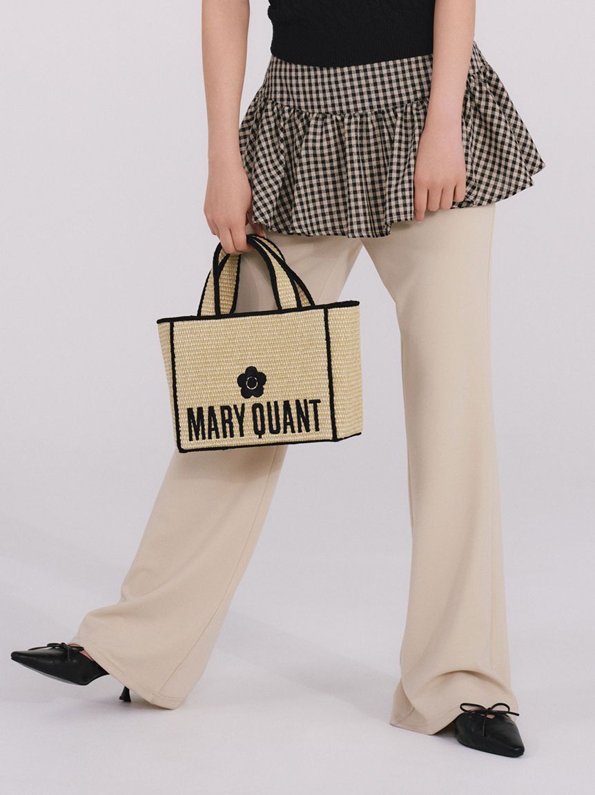 LILY BROWN「レイヤードフレアパンツ」|チノ|