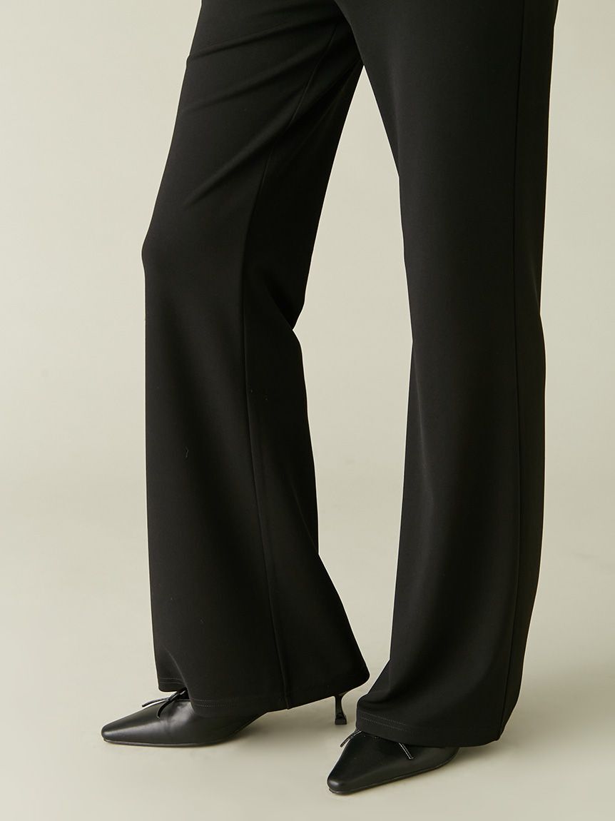 LILY BROWN「レイヤードフレアパンツ」|チノ|