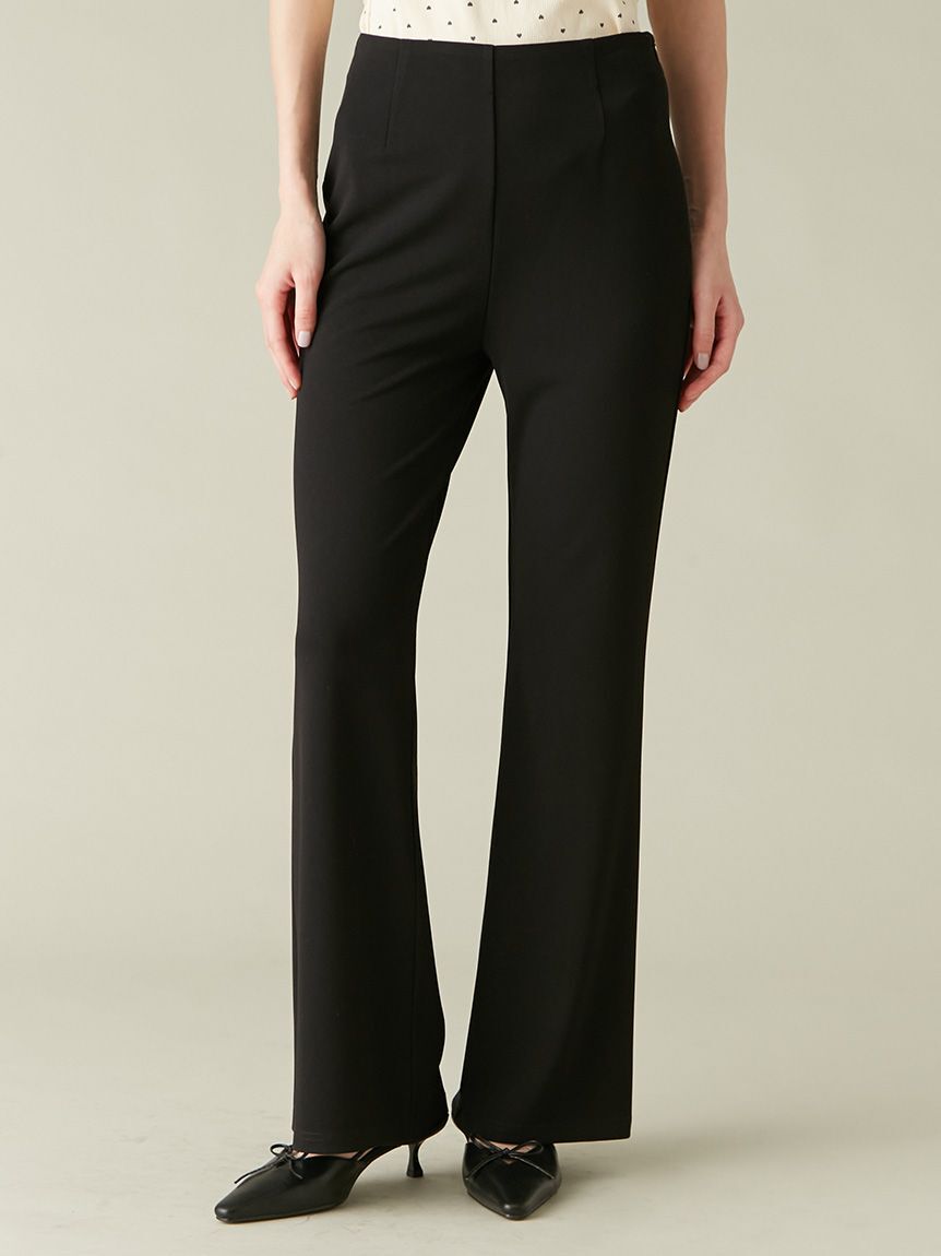 LILY BROWN「レイヤードフレアパンツ」|チノ|