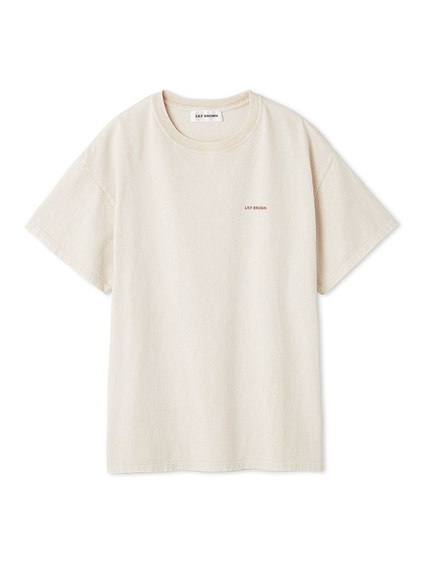 LILY BROWN「【限定カラー】バックプリントオーバーTシャツ」|Tシャツ・カットソー|