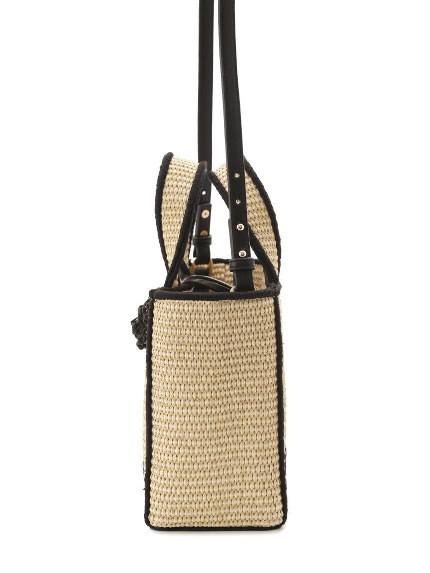 LILY BROWN「【限定カラー】【LILY BROWN&times;MARY QUANT】ジュートロゴトート」|トートバッグ|