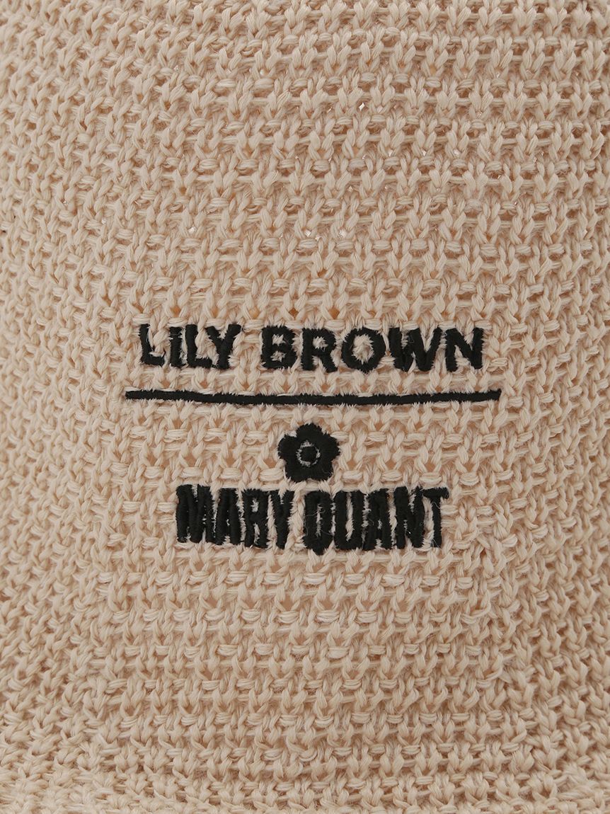 LILY BROWN「【LILY BROWN&times;MARY QUANT】サマーバケットハット」|ハット|