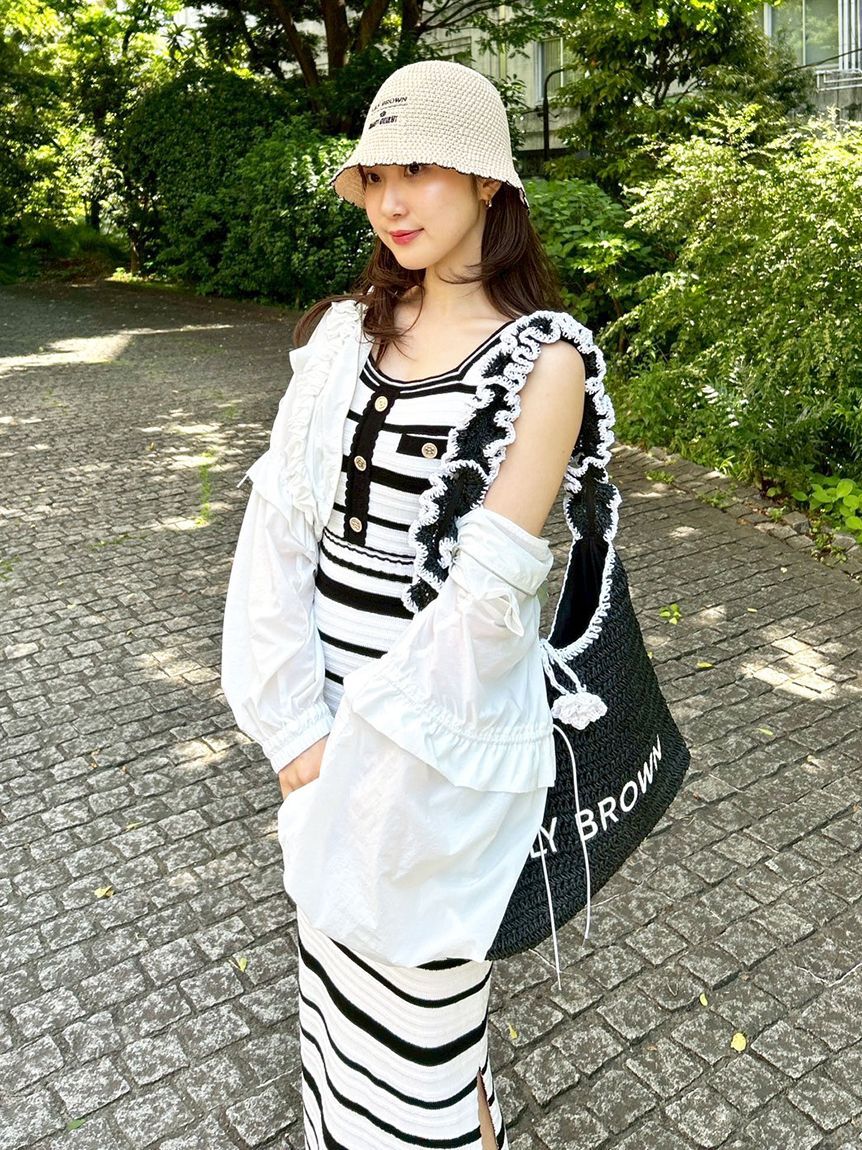 LILY BROWN「【LILY BROWN&times;MARY QUANT】サマーバケットハット」|ハット|