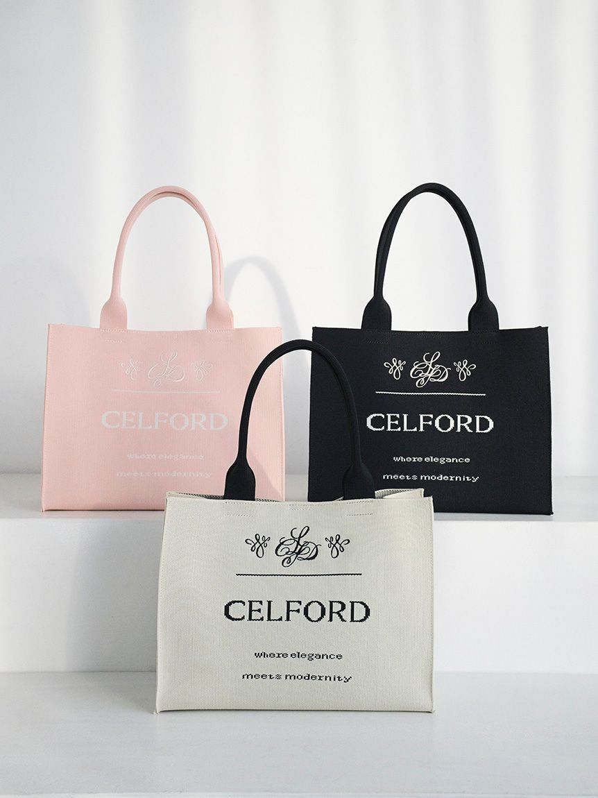 CELFORD「カリグラフィーロゴニットバッグ」|ショルダー・メッセンジャー|