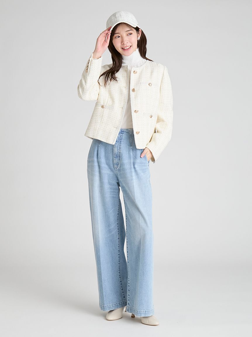 CELFORD「シャーリングカットソートップス」|Tシャツ・カットソー|