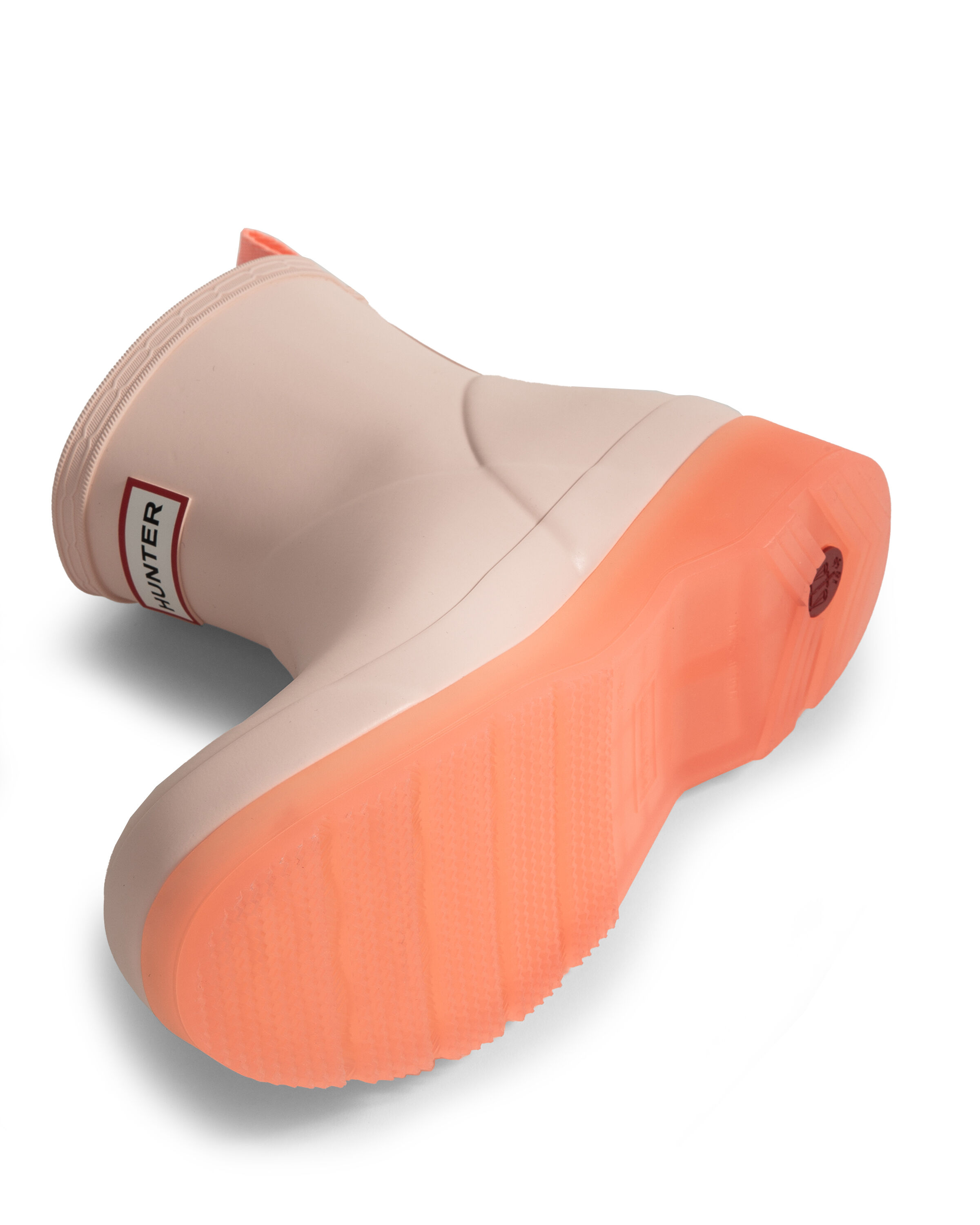 HUNTER「レディース プレイ ショート トランスルーセント ソール ブーツ」|レインシューズ|