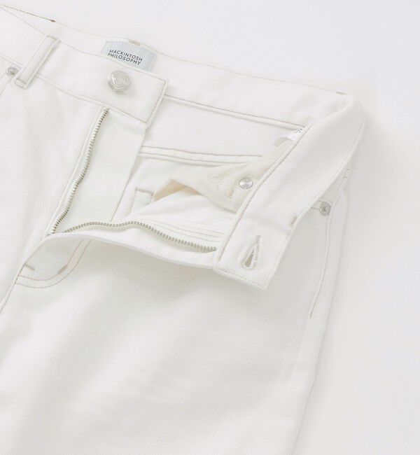 MACKINTOSH PHILOSOPHY「ホワイトデニムパンツ」|デニム|