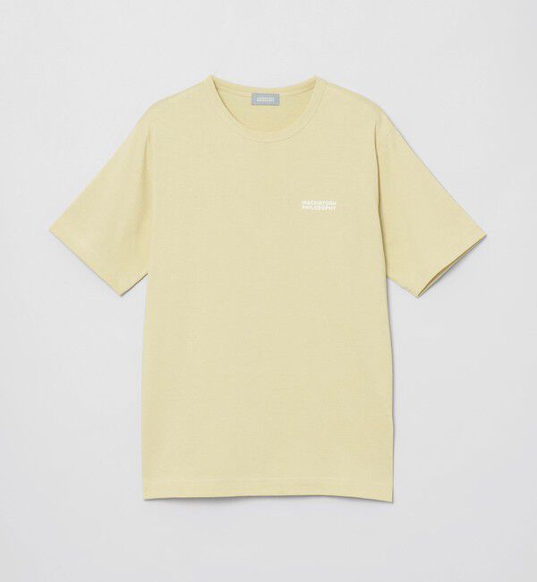 MACKINTOSH PHILOSOPHY「GREY LABEL PLAXコットン天竺Tシャツ」|Tシャツ・カットソー|イエロー