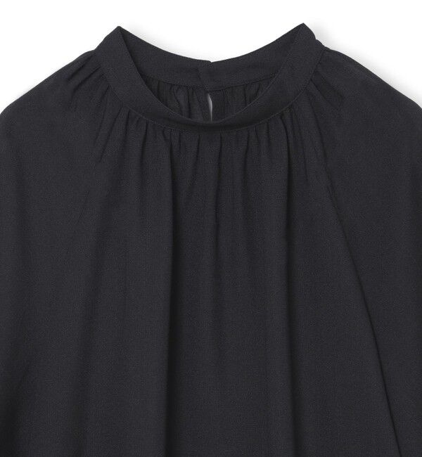 MACKINTOSH PHILOSOPHY「GREY LABEL スタンドカラーギャザーワンピース」|ワンピース|