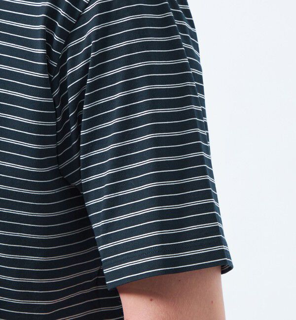 MACKINTOSH PHILOSOPHY「バッキンガムベア ランダムボーダー ワンポイントTシャツ」|Tシャツ・カットソー|