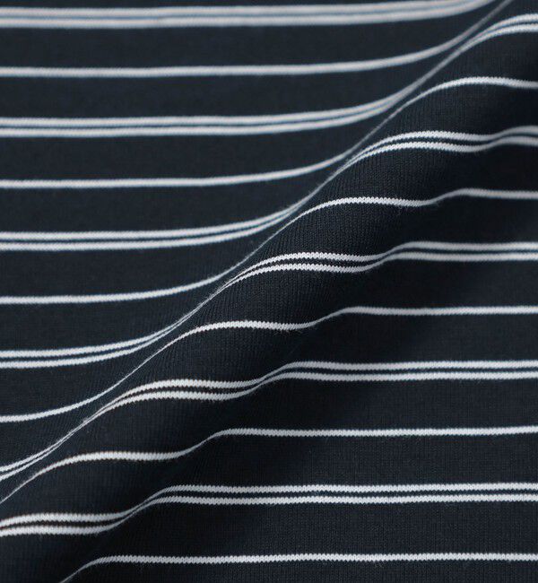 MACKINTOSH PHILOSOPHY「バッキンガムベア ランダムボーダー ワンポイントTシャツ」|Tシャツ・カットソー|