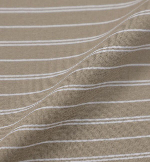 MACKINTOSH PHILOSOPHY「バッキンガムベア ランダムボーダー ワンポイントTシャツ」|Tシャツ・カットソー|