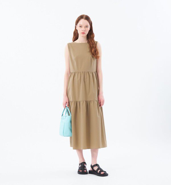 MACKINTOSH PHILOSOPHY「サマーサッカーティアードワンピース」|ワンピース|