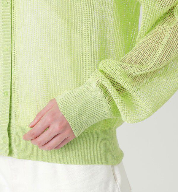  「メッシュカーディガン」|ニット・セーター|
