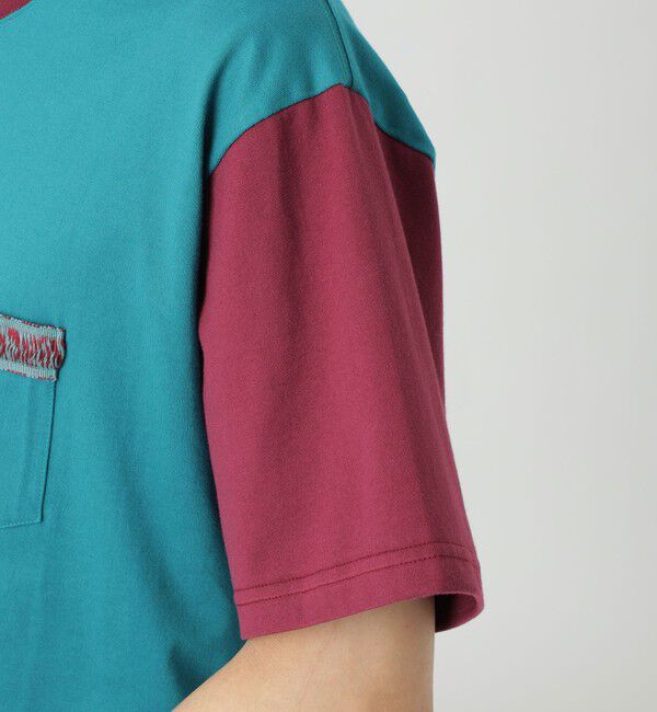  「ブロッキング オリエンタルカラーTシャツ」|Tシャツ・カットソー|