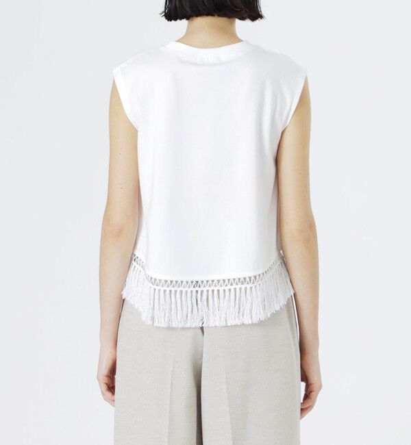  「フリンジタンクトップ」|Tシャツ・カットソー|