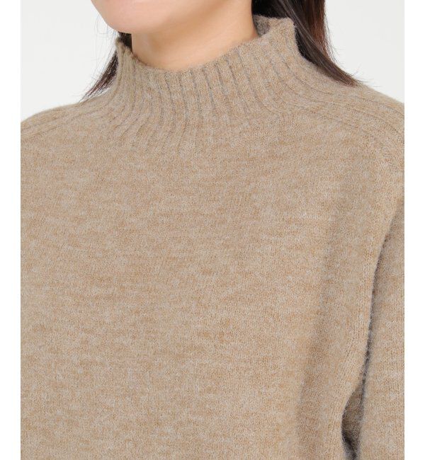 ikka「ハイネックバックスリットプルオーバー」|プルオーバー|