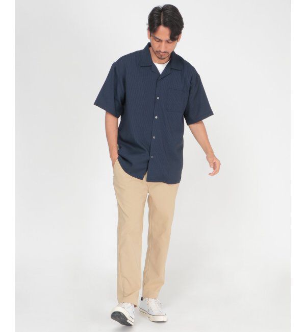 ikka「マルチファンクションオープンカラーシャツ」|シャツ・ブラウス|