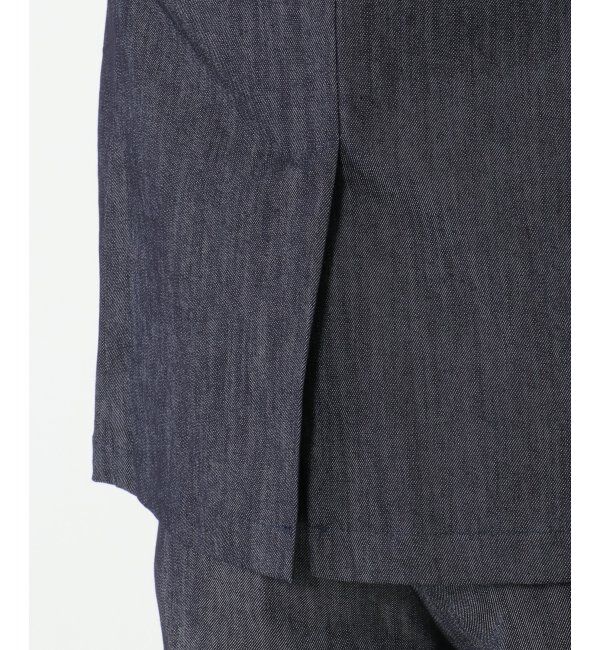 IKKA LOUNGE「デニムライクテーラードジャケット」|テーラードジャケット|