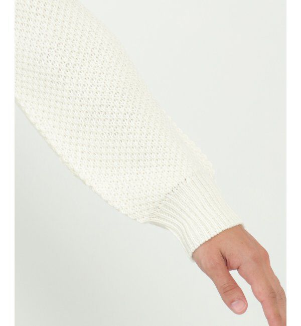 ikka「ブロック切り替えニット」|プルオーバー|