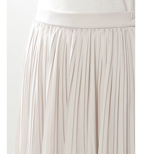 IKKA LOUNGE「シフォンプリーツスカート」|スカート|