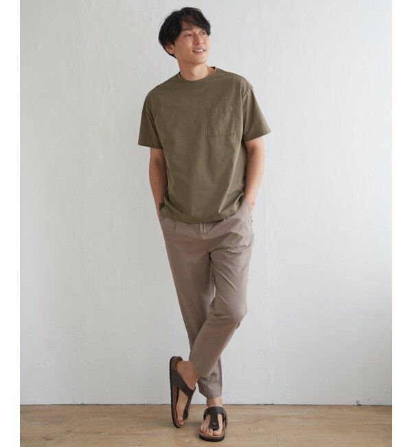 ikka「GOKU楽AIR ポケットTシャツ」|Tシャツ・カットソー|